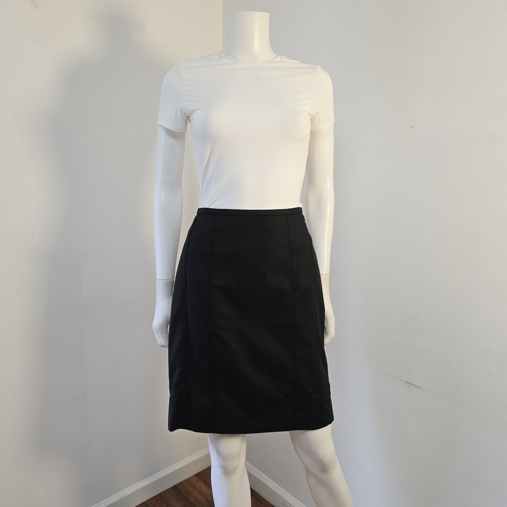 White House Black Market Skirt Knee Length Size 8 Suiting Pencil Office NWT